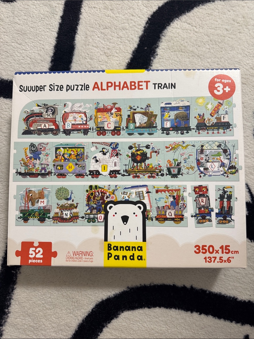 Alphabet Train Supersized Puzzle